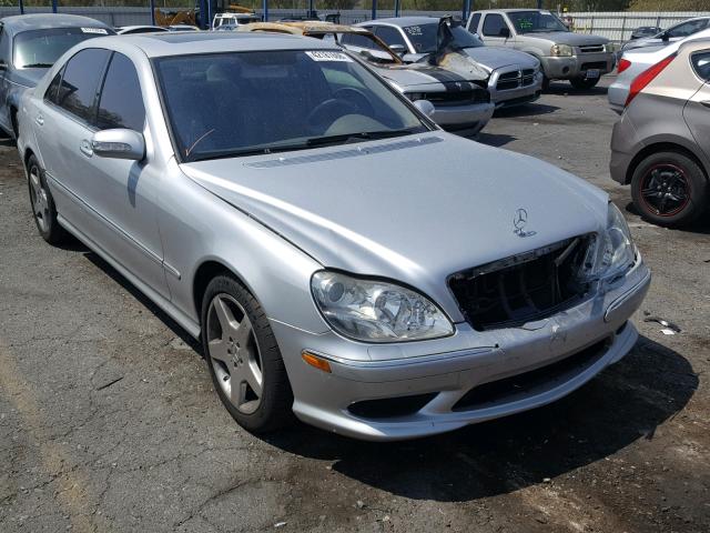 WDBNG70J65A457530 - 2005 MERCEDES-BENZ S 430 GRAY photo 1