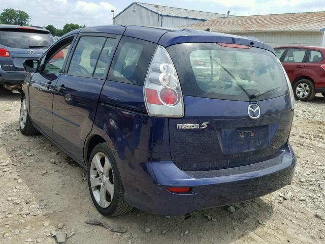 JM1CR293560125905 - 2006 MAZDA 5 BLUE photo 3