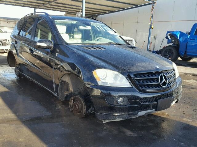 4JGBB86E56A017069 - 2006 MERCEDES-BENZ ML 350 BLACK photo 1