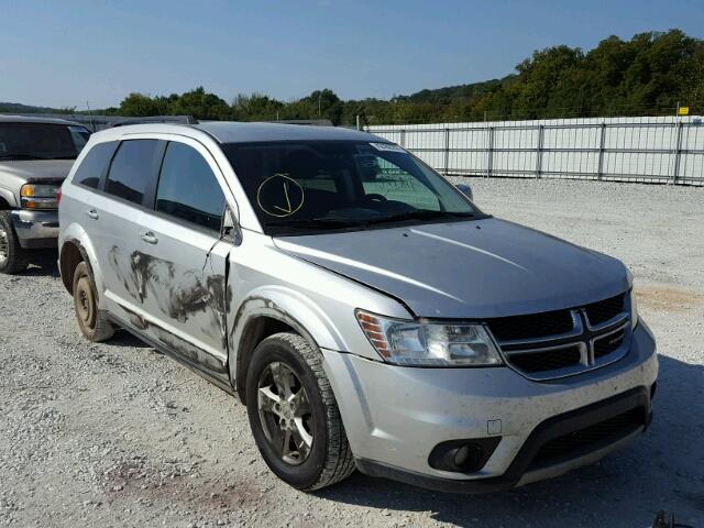 3C4PDCBG9CT387881 - 2012 DODGE JOURNEY SX SILVER photo 1