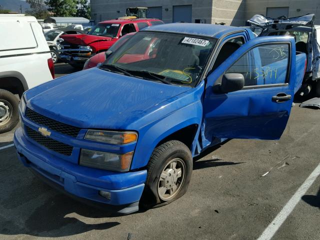 1GCCS249688215018 - 2008 CHEVROLET COLORADO L BLUE photo 2