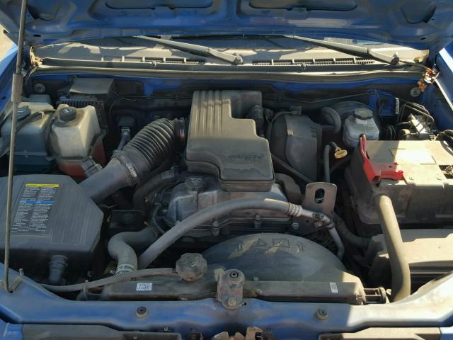 1GCCS249688215018 - 2008 CHEVROLET COLORADO L BLUE photo 7