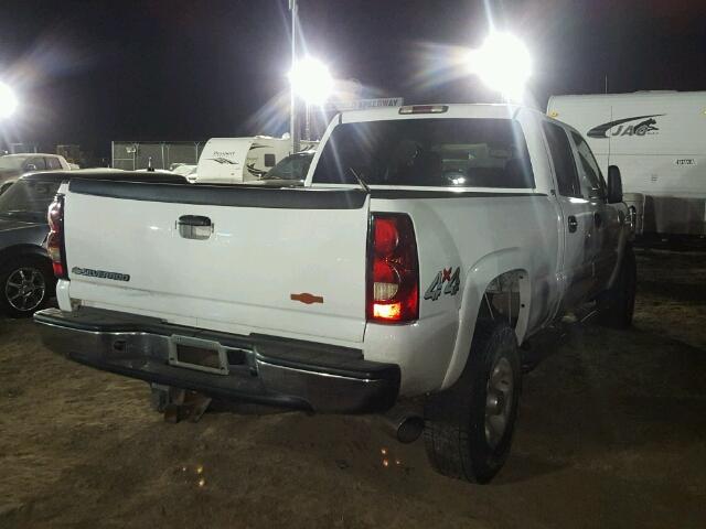 1GCHK232X6F116706 - 2006 CHEVROLET SILVERADO WHITE photo 4