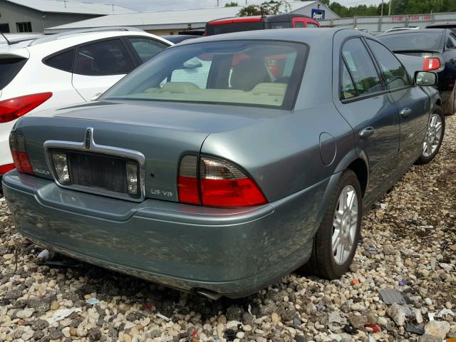 1LNHM87A35Y602772 - 2005 LINCOLN LS 绿色 照片 4