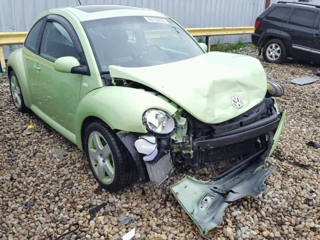 3VWCD21C33M409713 - 2003 VOLKSWAGEN NEW BEETLE მწვანე ფოტო 1