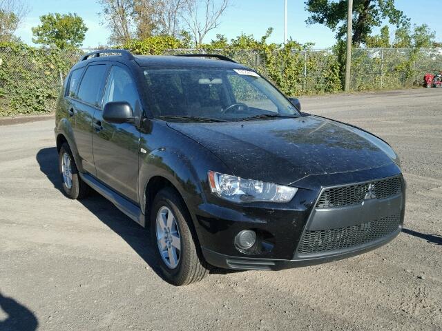 JA4AT2AW5AZ602930 - 2010 MITSUBISHI OUTLANDER BLACK photo 1