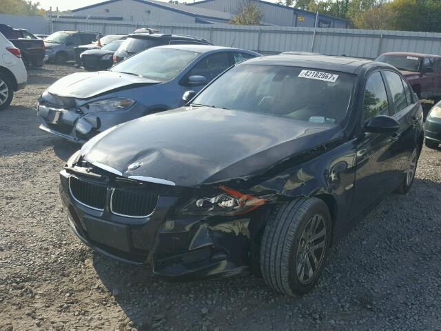 WBAVD13566KV11827 - 2006 BMW 325 XI BLACK photo 2