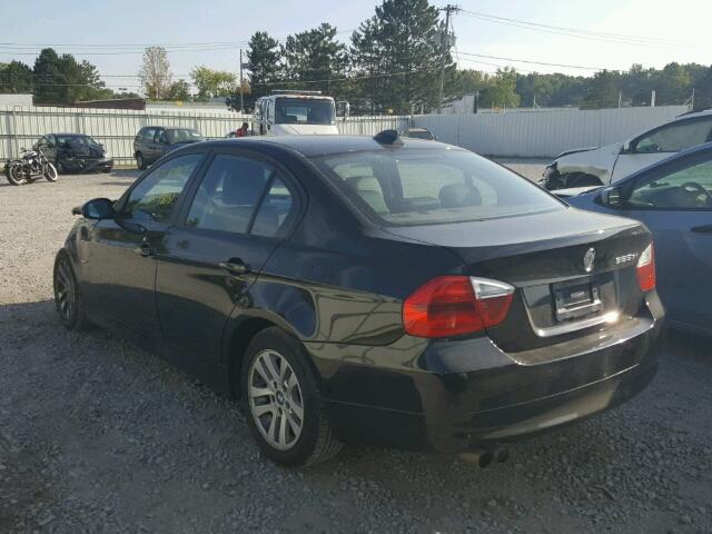 WBAVD13566KV11827 - 2006 BMW 325 XI BLACK photo 3