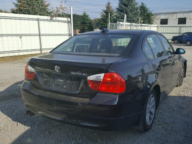 WBAVD13566KV11827 - 2006 BMW 325 XI BLACK photo 4