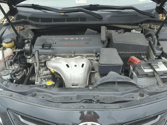 4T1BE46K77U648315 - 2007 TOYOTA CAMRY NEW BLACK photo 7