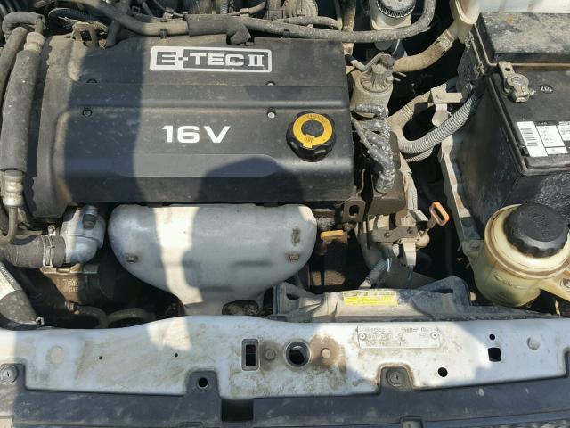 KL1TD56618B123307 - 2008 CHEVROLET AVEO BASE Сұр фото 7