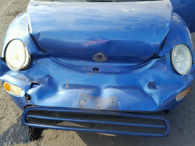 3VWBA21C8YM402820 - 2000 VOLKSWAGEN NEW BEETLE 蓝色 照片 7