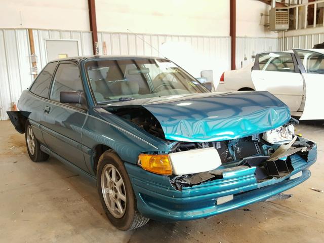1FASP1283SW307102 - 1995 FORD ESCORT GT TURQUOISE photo 1
