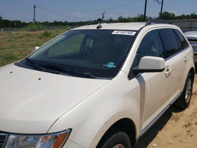 2FMDK39CX8BA58259 - 2008 FORD EDGE LIMIT WHITE photo 9