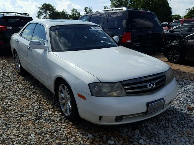 JNKAY41E83M000614 - 2003 INFINITI M45 WHITE photo 1