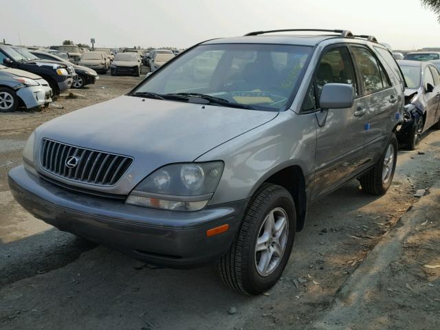 JT6GF10U8Y0075831 - 2000 LEXUS RX 300 GRAY photo 2