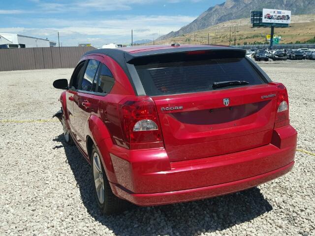 1B3CB5HA8BD192864 - 2011 DODGE CALIBER HE RED photo 3