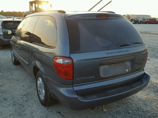 1D4GP24R86B625812 - 2006 DODGE GRAND CARA GRAY photo 3