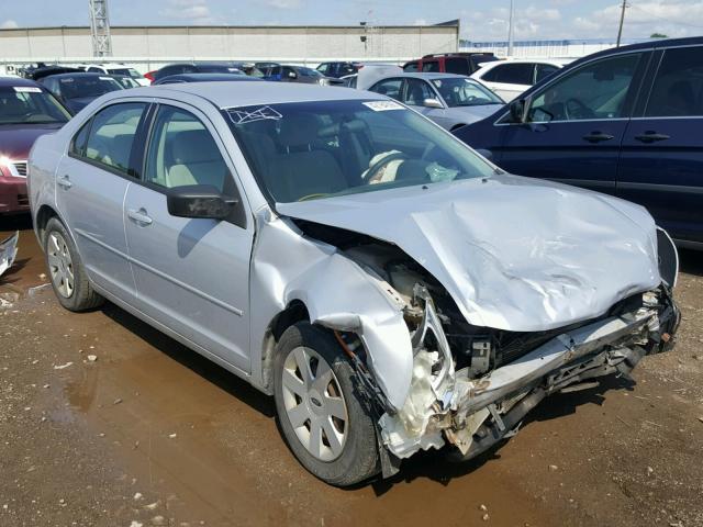 3FAFP06Z86R244294 - 2006 FORD FUSION S SILVER photo 1