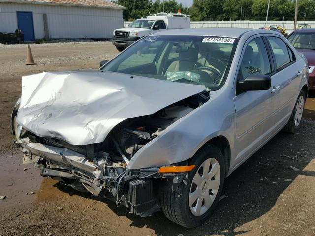 3FAFP06Z86R244294 - 2006 FORD FUSION S SILVER photo 2