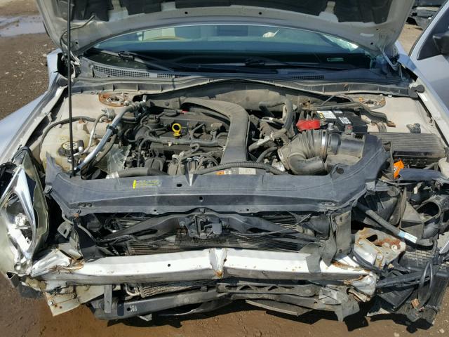 3FAFP06Z86R244294 - 2006 FORD FUSION S SILVER photo 7