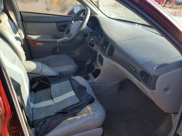 2G4WB52K1W1442942 - 1998 BUICK REGAL LS 勃艮第红 照片 5