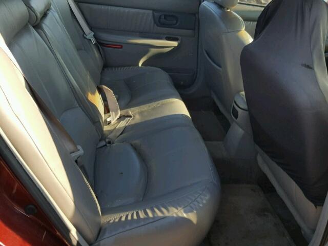 2G4WB52K1W1442942 - 1998 BUICK REGAL LS 勃艮第红 照片 6