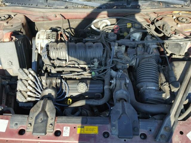 2G4WB52K1W1442942 - 1998 BUICK REGAL LS 勃艮第红 照片 7