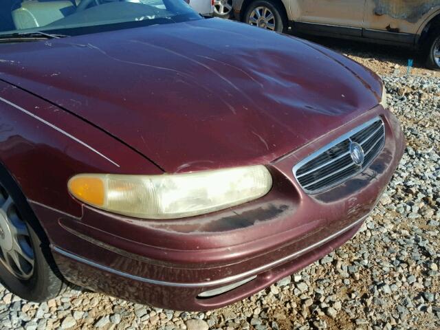 2G4WB52K1W1442942 - 1998 BUICK REGAL LS 勃艮第红 照片 9