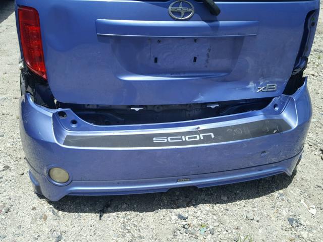 JTLZE4FE8A1115951 - 2010 TOYOTA SCION XB Mavi foto 9