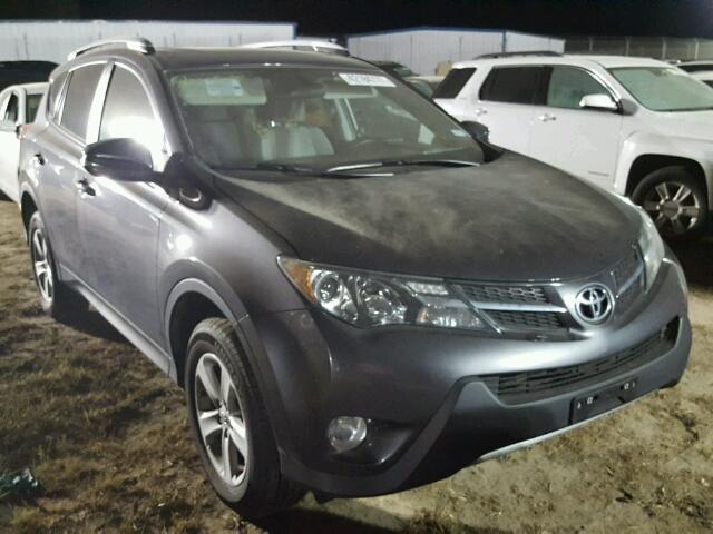 2T3WFREVXDW035843 - 2013 TOYOTA RAV4 XLE GRAY photo 1