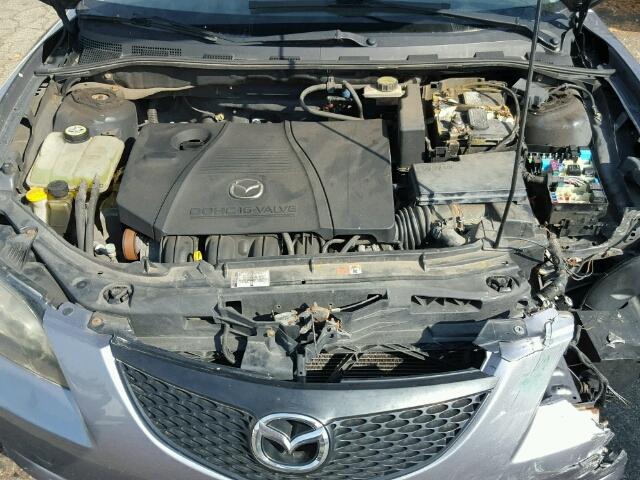 JM1BK12FX51240944 - 2005 MAZDA 3 I GRAY photo 7