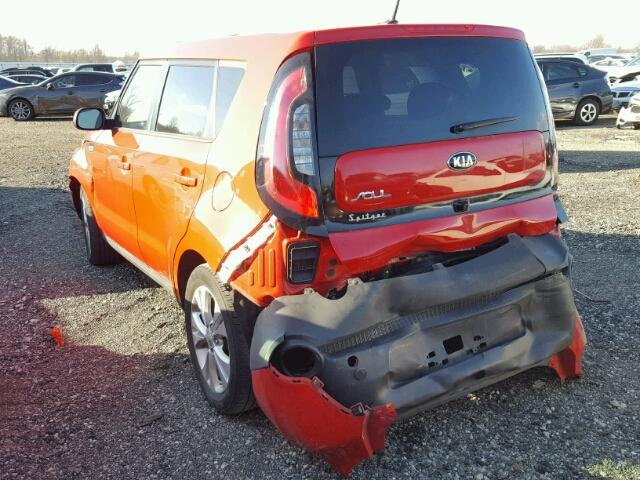 KNDJP3A54F7812509 - 2015 KIA SOUL + RED photo 3