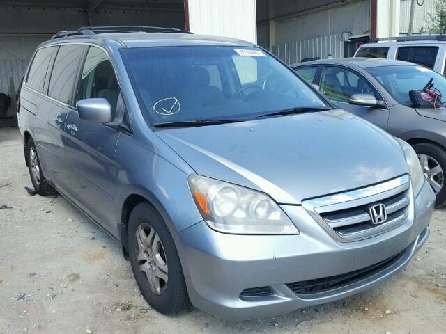 5FNRL38445B031347 - 2005 HONDA ODYSSEY GREEN photo 1