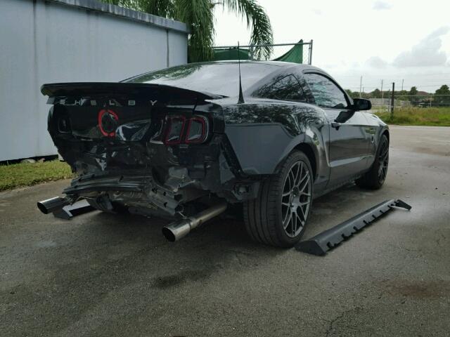 1ZVBP8JS5C5200377 - 2012 FORD MUSTANG BLACK photo 4