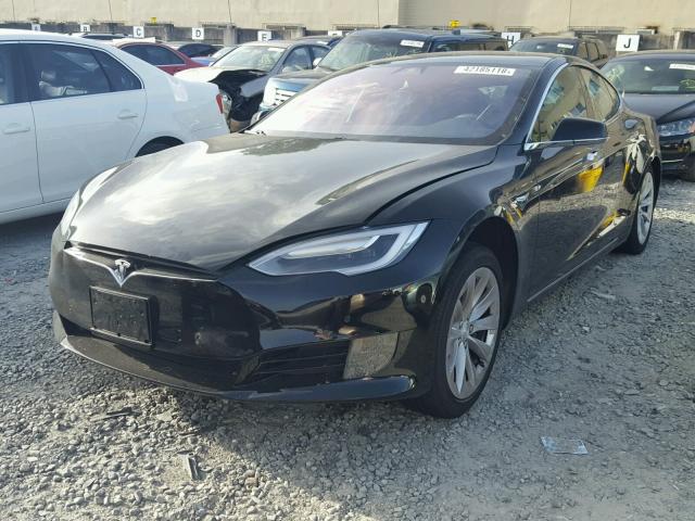 5YJSA1E11HF211038 - 2017 TESLA MODEL S BLACK photo 2