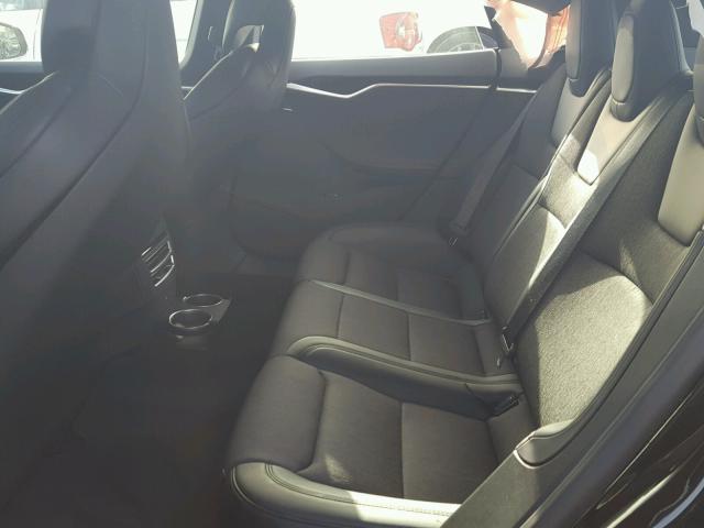 5YJSA1E11HF211038 - 2017 TESLA MODEL S BLACK photo 6