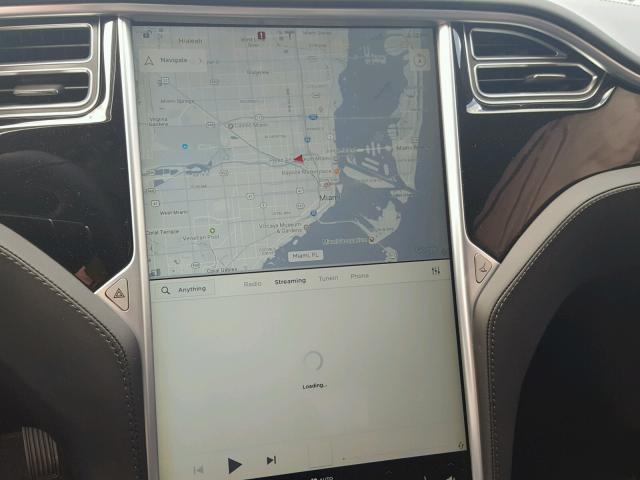 5YJSA1E11HF211038 - 2017 TESLA MODEL S BLACK photo 9