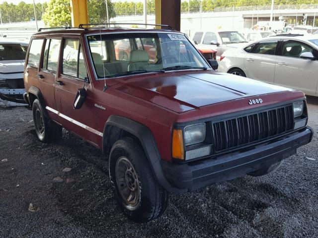 1J4FJ28L9KL550083 - 1989 JEEP CHEROKEE RED photo 1