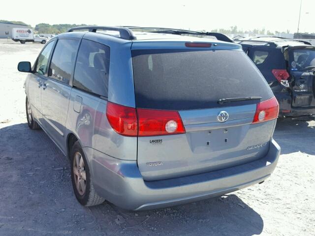 5TDZA23C16S404954 - 2006 TOYOTA SIENNA TEAL photo 3