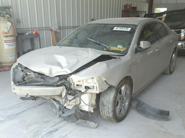 1G1ZC5EB1AF204738 - 2010 CHEVROLET MALIBU 1LT 棕色 照片 2