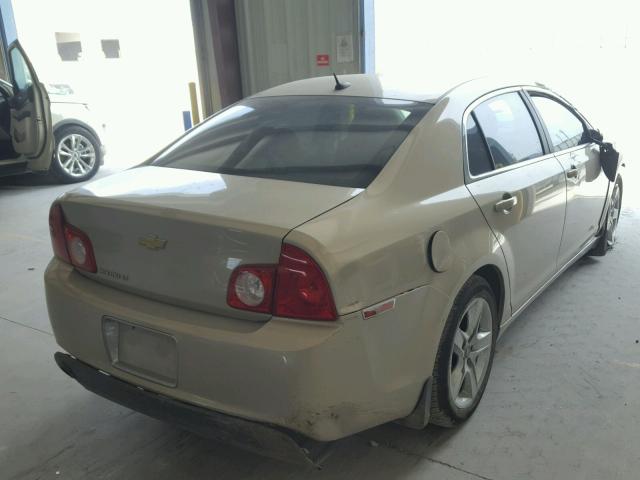 1G1ZC5EB1AF204738 - 2010 CHEVROLET MALIBU 1LT 棕色 照片 4