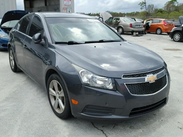 1G1PE5SBXD7164468 - 2013 CHEVROLET CRUZE LT GRAY photo 1