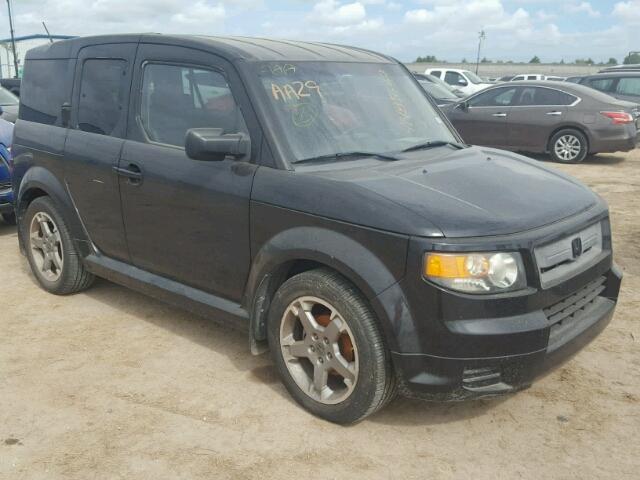 5J6YH18927L011136 - 2007 HONDA ELEMENT SC BLACK photo 1