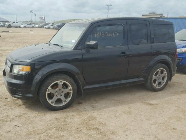 5J6YH18927L011136 - 2007 HONDA ELEMENT SC BLACK photo 2