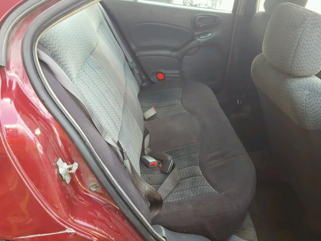 1G2NE52F84M640451 - 2004 PONTIAC GRAND AM S მუქწითელი ფოტო 6