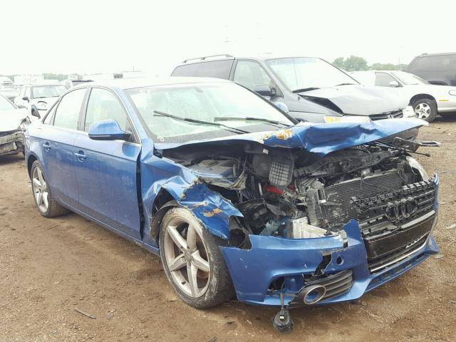 WAUMK78KX9N044188 - 2009 AUDI A4 PRESTIG BLUE photo 1