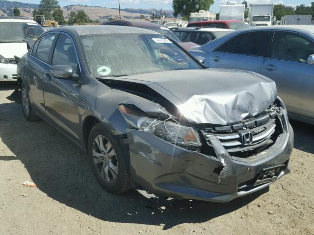 1HGCP2F66CA195375 - 2012 HONDA ACCORD GRAY photo 1