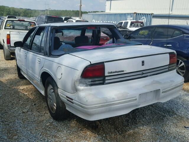 1G3WH52M7SF313059 - 1995 OLDSMOBILE CUTLASS SU WHITE photo 3