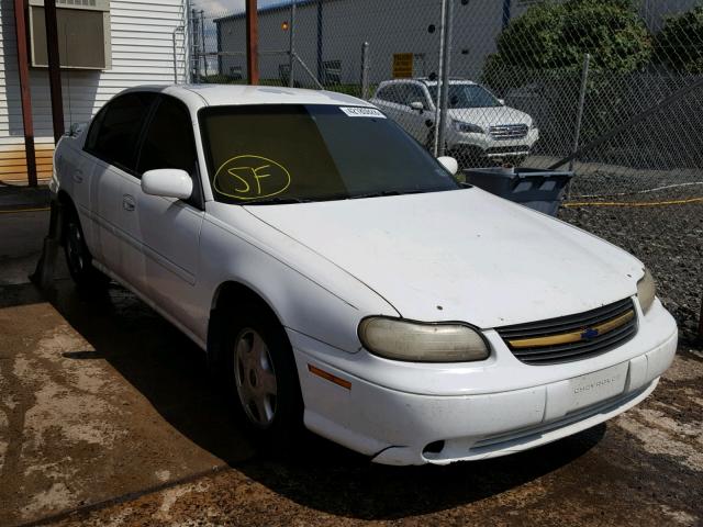 1G1NE52JX16204192 - 2001 CHEVROLET MALIBU LS WHITE photo 1